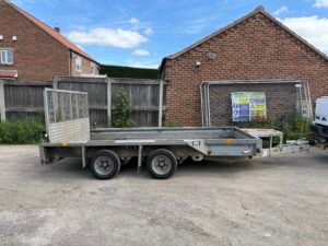 2017 Ifor Williams GX126 3.5 Tonne Plant Trailer
