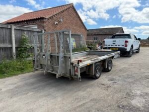 2017 Ifor Williams GX126 3.5 Tonne Plant Trailer