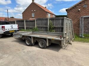 2017 Ifor Williams GX126 3.5 Tonne Plant Trailer