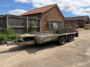 2017 Ifor Williams GX126 3.5 Tonne Plant Trailer